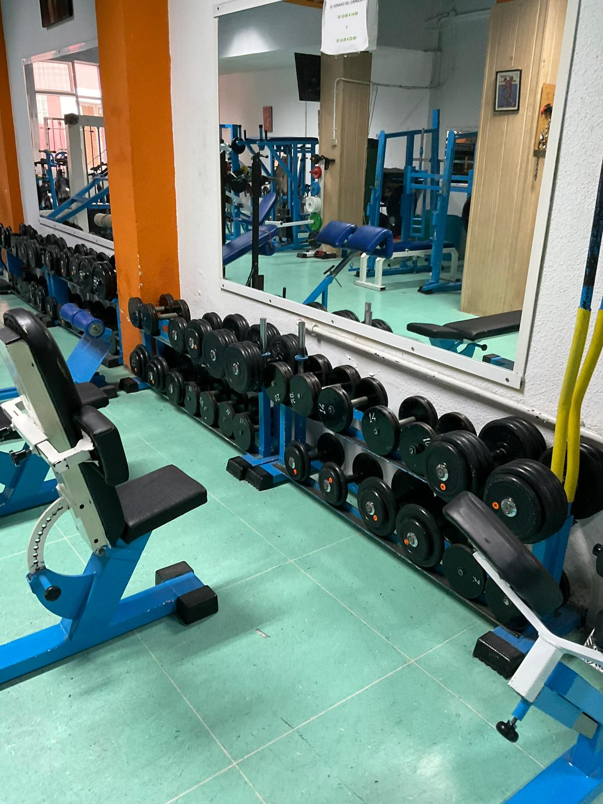 Gimnasio en Valladolid Espartaco zona de entrenamiento